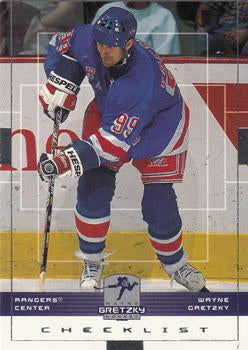 #179 Wayne Gretzky - New York Rangers - 1999-00 Upper Deck Wayne Gretzky Hockey