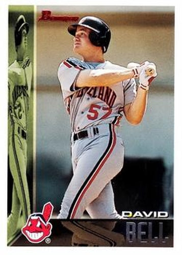 #179 David Bell - Cleveland Indians - 1995 Bowman Baseball