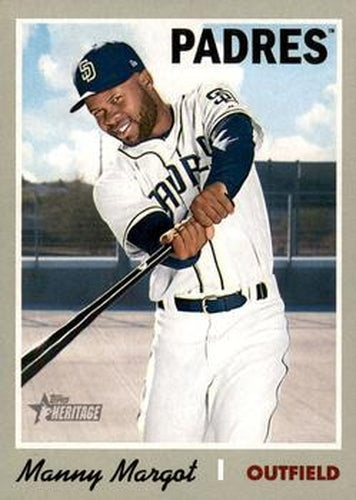 #179 Manny Margot - Houston Astros - 2019 Topps Heritage Baseball