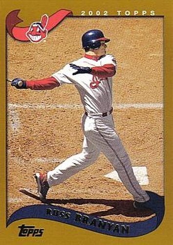 #179 Russell Branyan - Cleveland Indians - 2002 Topps Baseball