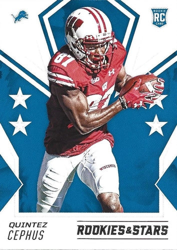 #179 Quintez Cephus - Detroit Lions - 2020 Panini Rookies & Stars Football