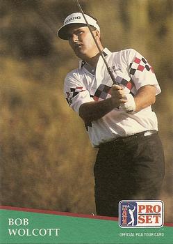 #179 Bob Wolcott - 1991 Pro Set PGA Tour Golf