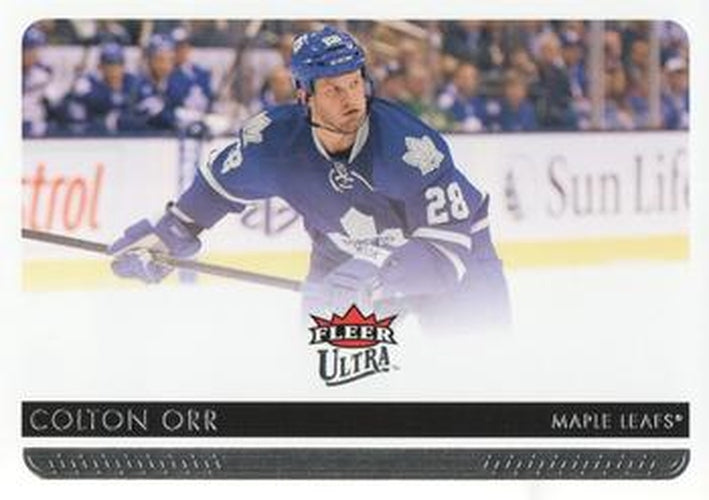 #179 Colton Orr - Toronto Maple Leafs - 2014-15 Ultra Hockey