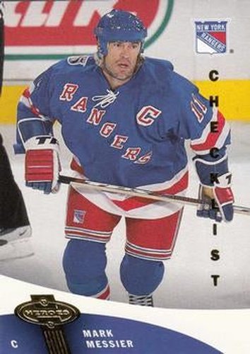 #179 Mark Messier - New York Rangers - 2000-01 Upper Deck Heroes Hockey