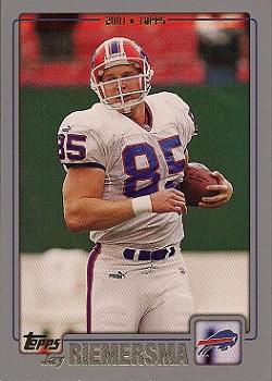 #179 Jay Riemersma - Buffalo Bills - 2001 Topps Football