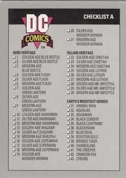 #179 Checklist - 1992 Impel DC Cosmic