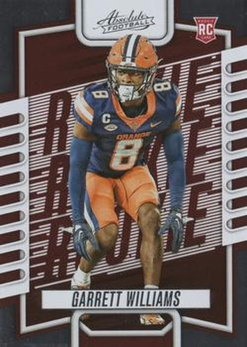 #179 Garrett Williams - Arizona Cardinals - 2023 Panini Absolute Football
