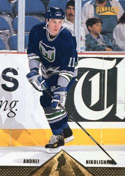 #179 Andrei Nikolishin - Hartford Whalers - 1996-97 Pinnacle Hockey