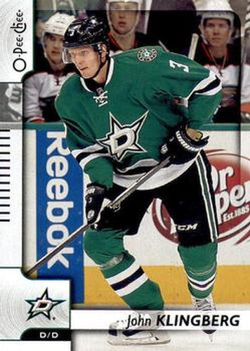 #179 John Klingberg - Dallas Stars - 2017-18 O-Pee-Chee Hockey