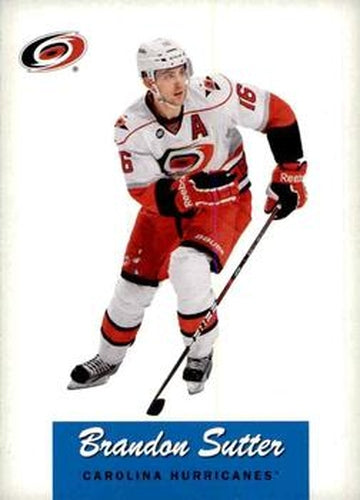#179 Brandon Sutter - Carolina Hurricanes - 2012-13 O-Pee-Chee - Retro Hockey