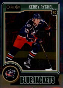 #179 Kerby Rychel - Columbus Blue Jackets - 2014-15 O-Pee-Chee Platinum Hockey