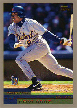 #179 Deivi Cruz - Detroit Tigers - 2000 Topps Baseball