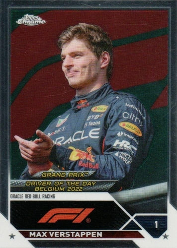 #179 Max Verstappen - Oracle Red Bull Racing - 2023 Topps Chrome Formula 1 Racing