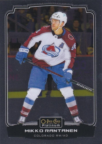 #179 Mikko Rantanen - Colorado Avalanche - 2022-23 O-Pee-Chee Platinum Hockey