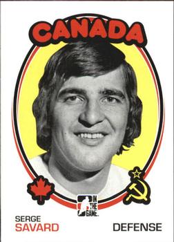 #179 Serge Savard - Canada - 2009-10 In The Game 1972 The Year In Hockey