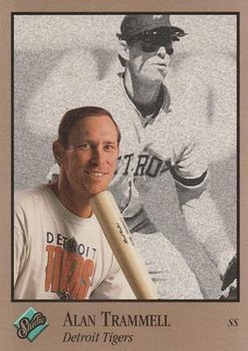 #179 Alan Trammell - Detroit Tigers - 1992 Studio Baseball