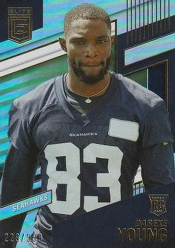 #179 Dareke Young - Seattle Seahawks - 2022 Donruss Elite Football