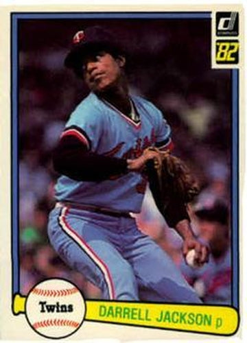 #179 Darrell Jackson - Minnesota Twins - 1982 Donruss Baseball