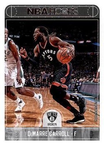#179 DeMarre Carroll - Brooklyn Nets - 2017-18 Hoops Basketball