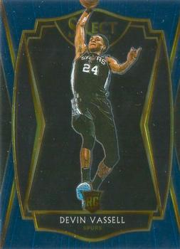 #179 Devin Vassell - San Antonio Spurs - 2020-21 Panini Select - Blue Basketball