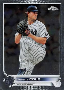 #179 Gerrit Cole - New York Yankees - 2022 Topps Chrome Baseball