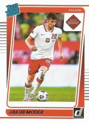 #179 Jakub Moder - Poland - 2021-22 Donruss Road to FIFA World Cup Qatar 2022 Soccer