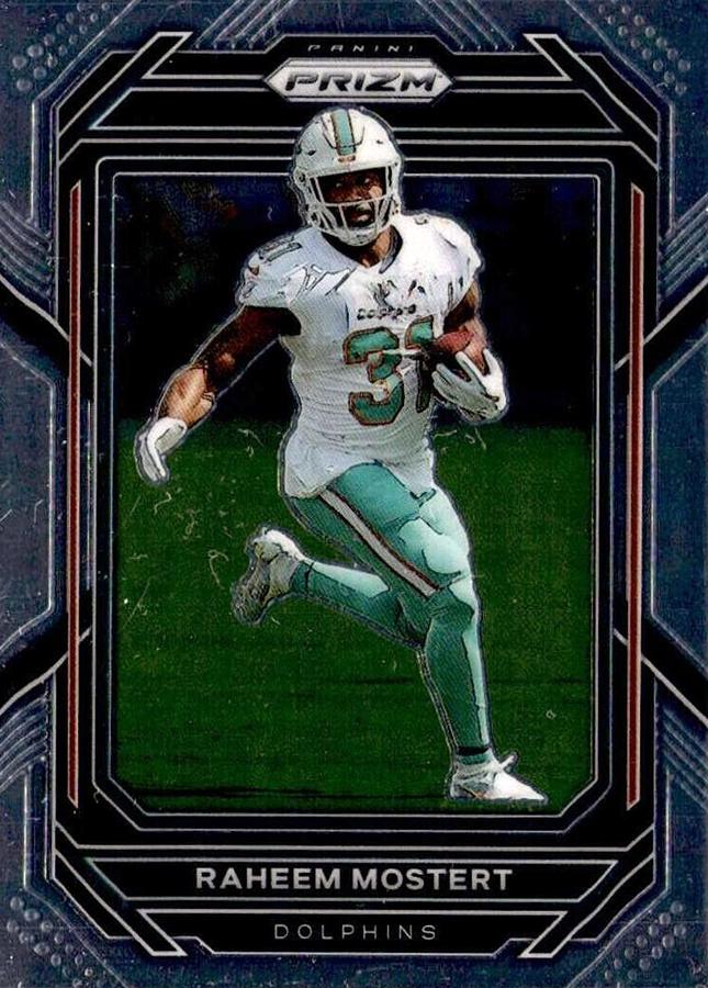 #179 Raheem Mostert - Miami Dolphins - 2022 Panini Prizm Football
