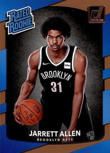 #179 Jarrett Allen - Brooklyn Nets - 2017-18 Donruss Basketball