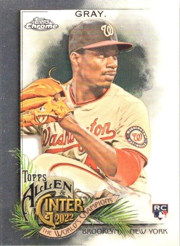 #179 Josiah Gray - Washington Nationals - 2022 Topps Allen & Ginter Chrome Baseball