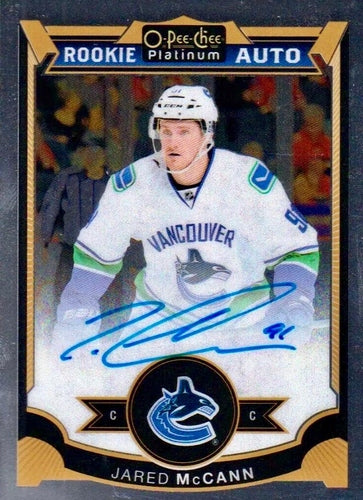 #179 Jared McCann - Vancouver Canucks - 2015-16 O-Pee-Chee Platinum Hockey