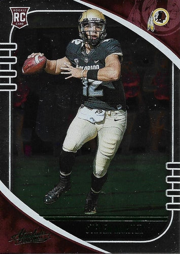 #179 Steven Montez - Washington Redskins - 2020 Panini Absolute - Green Football