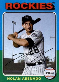 #179 Nolan Arenado - Colorado Rockies - 2019 Topps Archives Baseball