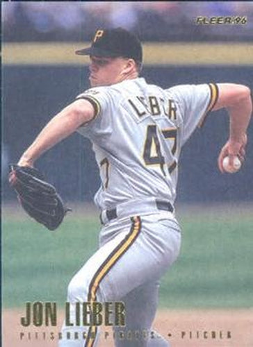 #U179 Jon Lieber - Pittsburgh Pirates - 1996 Fleer Update Baseball
