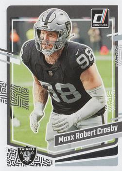#179b Maxx Crosby - Las Vegas Raiders - 2023 Donruss Football