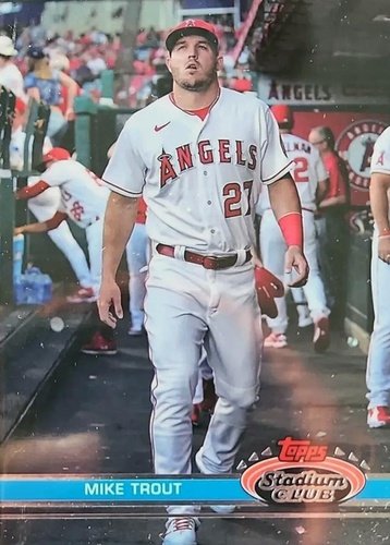 #179c Mike Trout - Los Angeles Angels - 2023 Stadium Club Baseball
