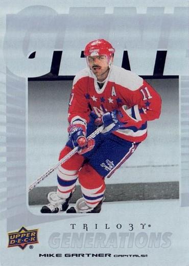 #TG-17A Mike Gartner - Washington Capitals - 2023-24 Upper Deck Trilogy - Generations Hockey