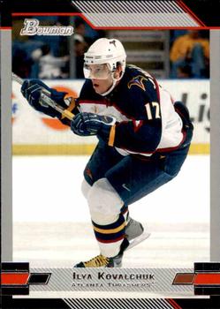 #17 Ilya Kovalchuk - Atlanta Thrashers - 2003-04 Bowman Draft Picks and Prospects Hockey