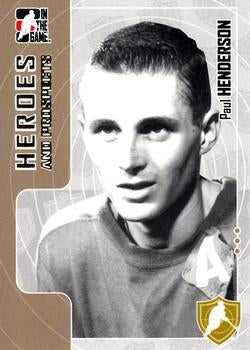 #17 Paul Henderson - Hamilton Red Wings - 2005-06 In The Game Heroes and Prospects Hockey