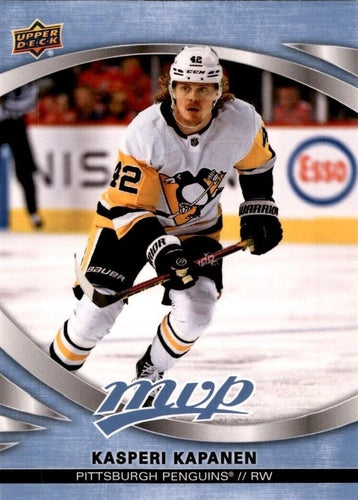 #17 Kasperi Kapanen - Pittsburgh Penguins - 2023-24 Upper Deck MVP - Ice Battles Hockey