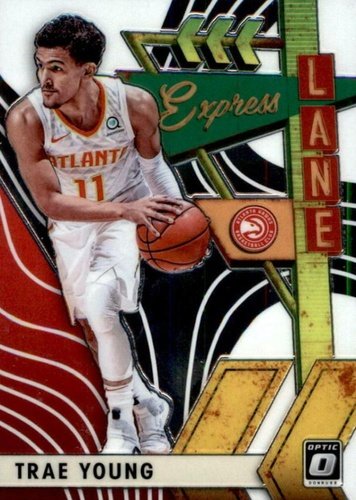 #17 Trae Young - Atlanta Hawks - 2019-20 Donruss Optic - Express Lane Basketball