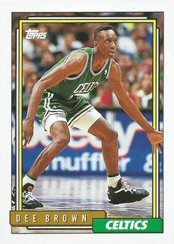 #17 Dee Brown - Boston Celtics - 1992-93 Topps Basketball