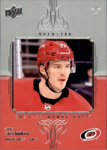 #HR-17 Andrei Svechnikov - Carolina Hurricanes - 2021-22 Upper Deck - Honor Roll Hockey