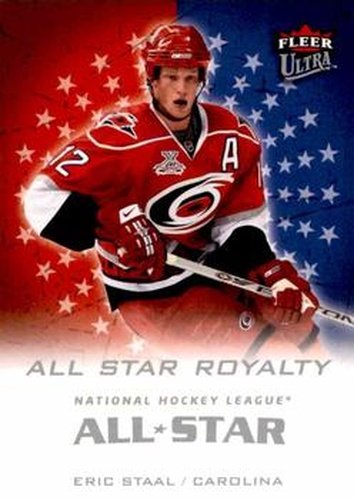 #ASR17 Eric Staal - Carolina Hurricanes - 2008-09 Ultra - All-Star Royalty Hockey