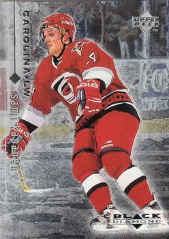 #17 Sami Kapanen - Carolina Hurricanes - 1998-99 Upper Deck Black Diamond Hockey