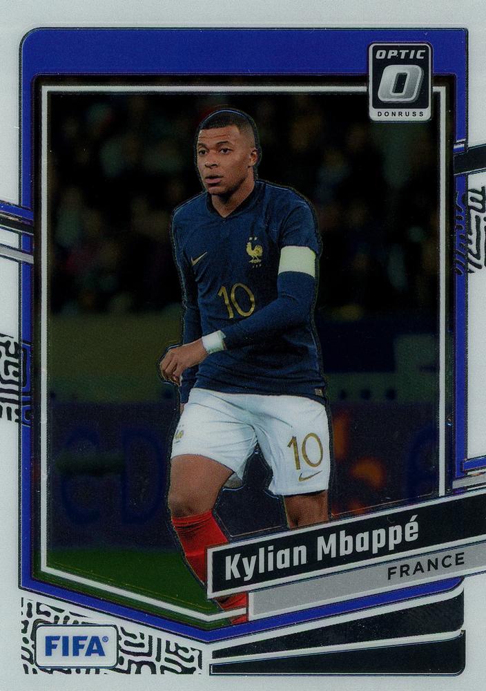 #17 Kylian Mbappé - France - 2023-24 Donruss - Optic Soccer