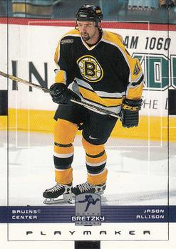 #17 Jason Allison - Boston Bruins - 1999-00 Upper Deck Wayne Gretzky Hockey
