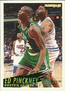 #17 Ed Pinckney - Boston Celtics - 1994-95 Fleer Basketball