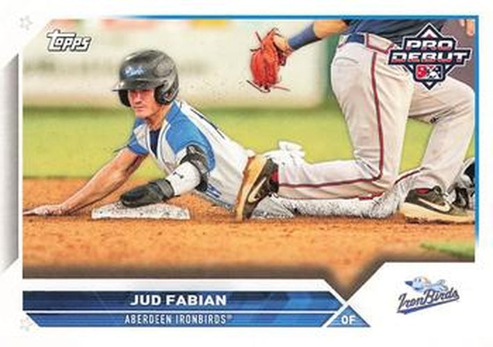 #PD-17 Jud Fabian - Aberdeen IronBirds - 2023 Topps Pro Debut Baseball