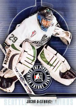 #17 Jacob DeSerres - Seattle Thunderbirds - 2008-09 In The Game Between The Pipes Hockey