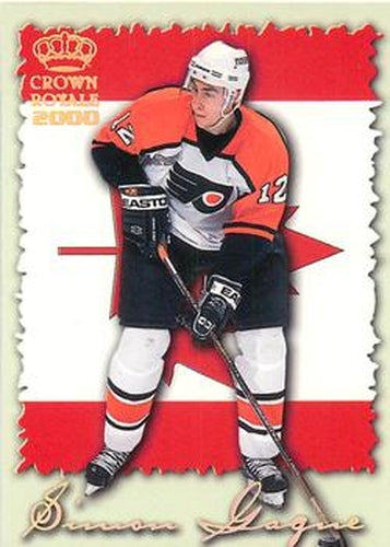 #17 Simon Gagne - Philadelphia Flyers - 1999-00 Pacific Crown Royale - International Glory Hockey